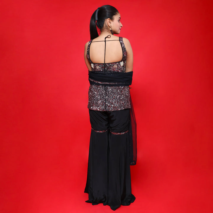 Stylish Peplum sharara