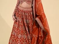 Vastrachowk Classic Crop Top Lehenga Set