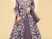 Vastrachowk Chic Indo-Western Jacket with Skirt Ensemble