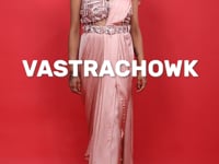 Vastrachowk Crop top skirt saree style