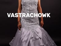 Shimmering Mermaid Style Gown- Vastrachowk