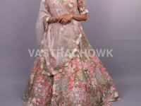 Trendy Indo Western Crop Top Lehenga- Vastrachowk