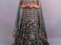 Trendy Western Crop Top Lehenga- Vastrachowk